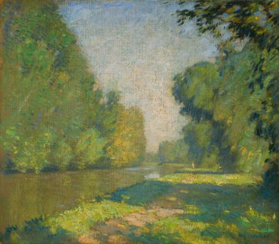 The Tow Path by William L. Lathrop